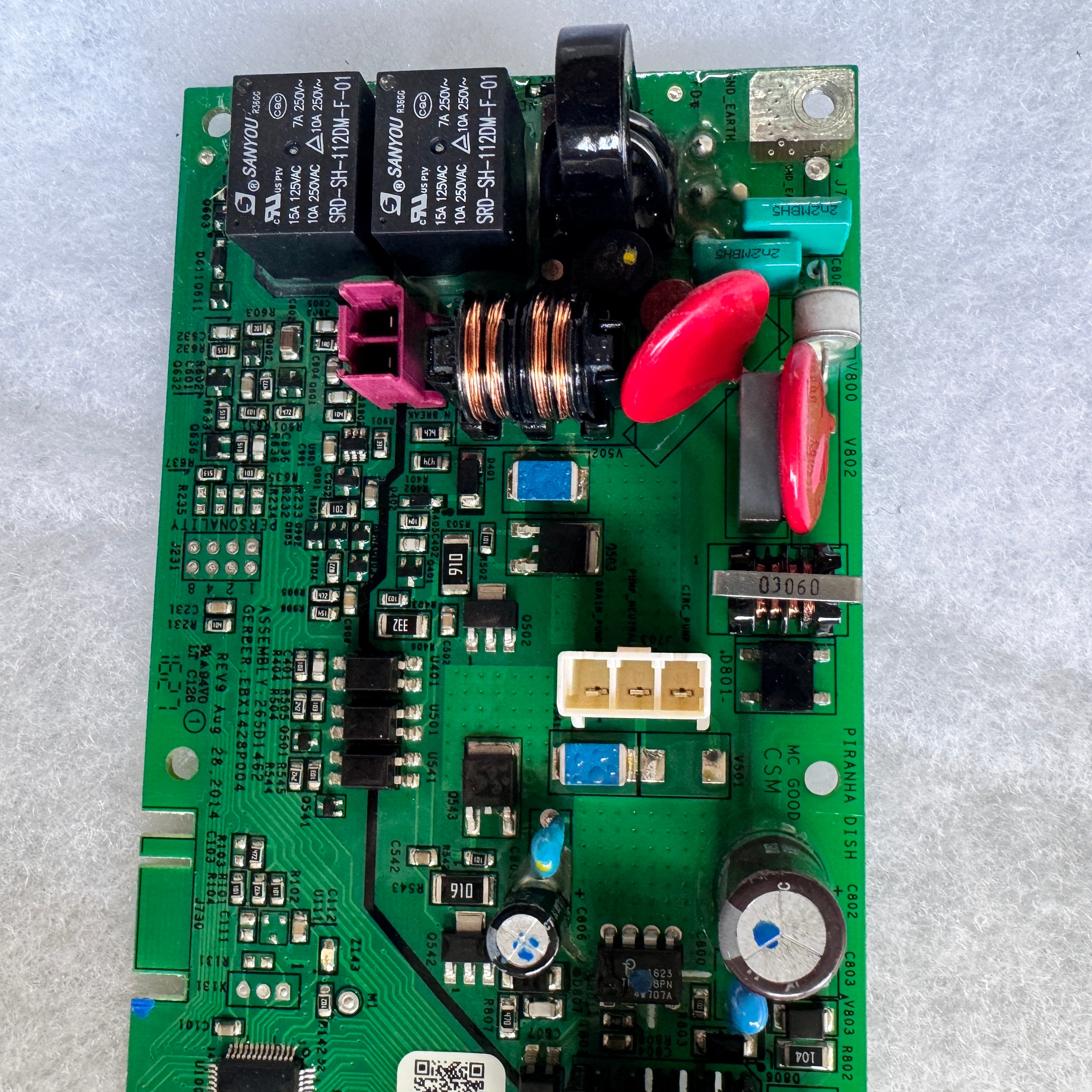 GE Dishwasher Electronic Control Board Assembly WD21X24900 GE Dishwasher Electronic Control Board Assembly WD21X24900